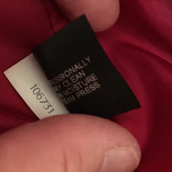 GUC Anne Klein Wool Coat - XS - Red! - Picture 8 of 8